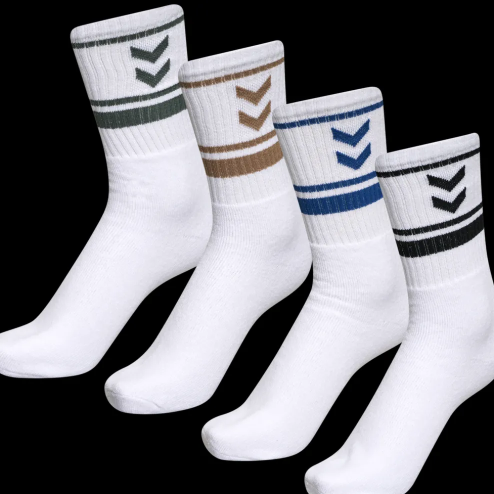 hml4 PACK TRIPLE STRIPE CREW SOCK