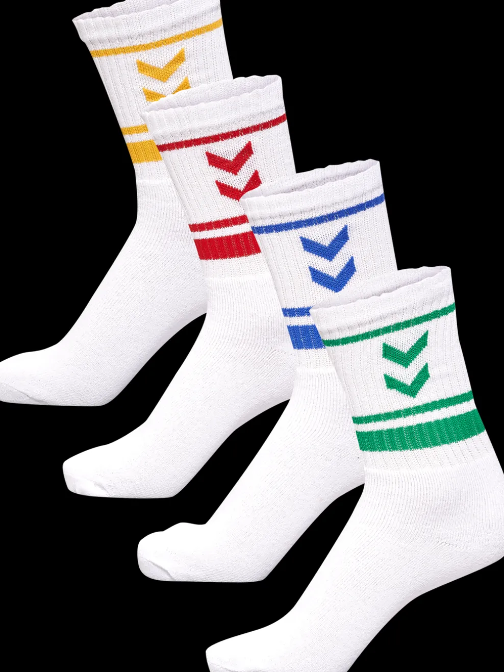hml4 PACK TRIPLE STRIPE CREW SOCK
