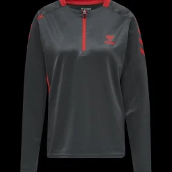 hmlACTION POLY HALF ZIP SWEAT WOMAN