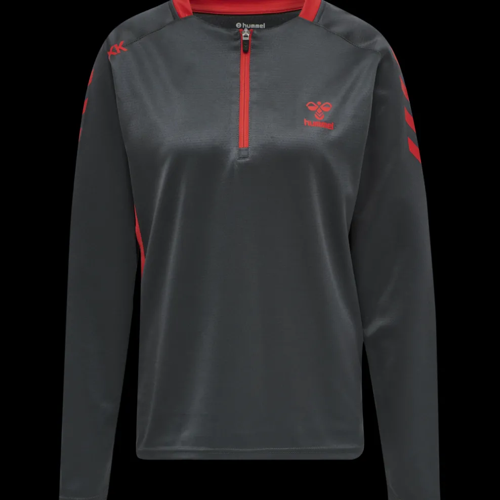 hmlACTION POLY HALF ZIP SWEAT WOMAN