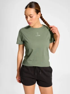 hmlACTIVE CHEVRONS CO TEE S/S WOMAN