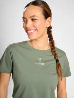 hmlACTIVE CHEVRONS CO TEE S/S WOMAN