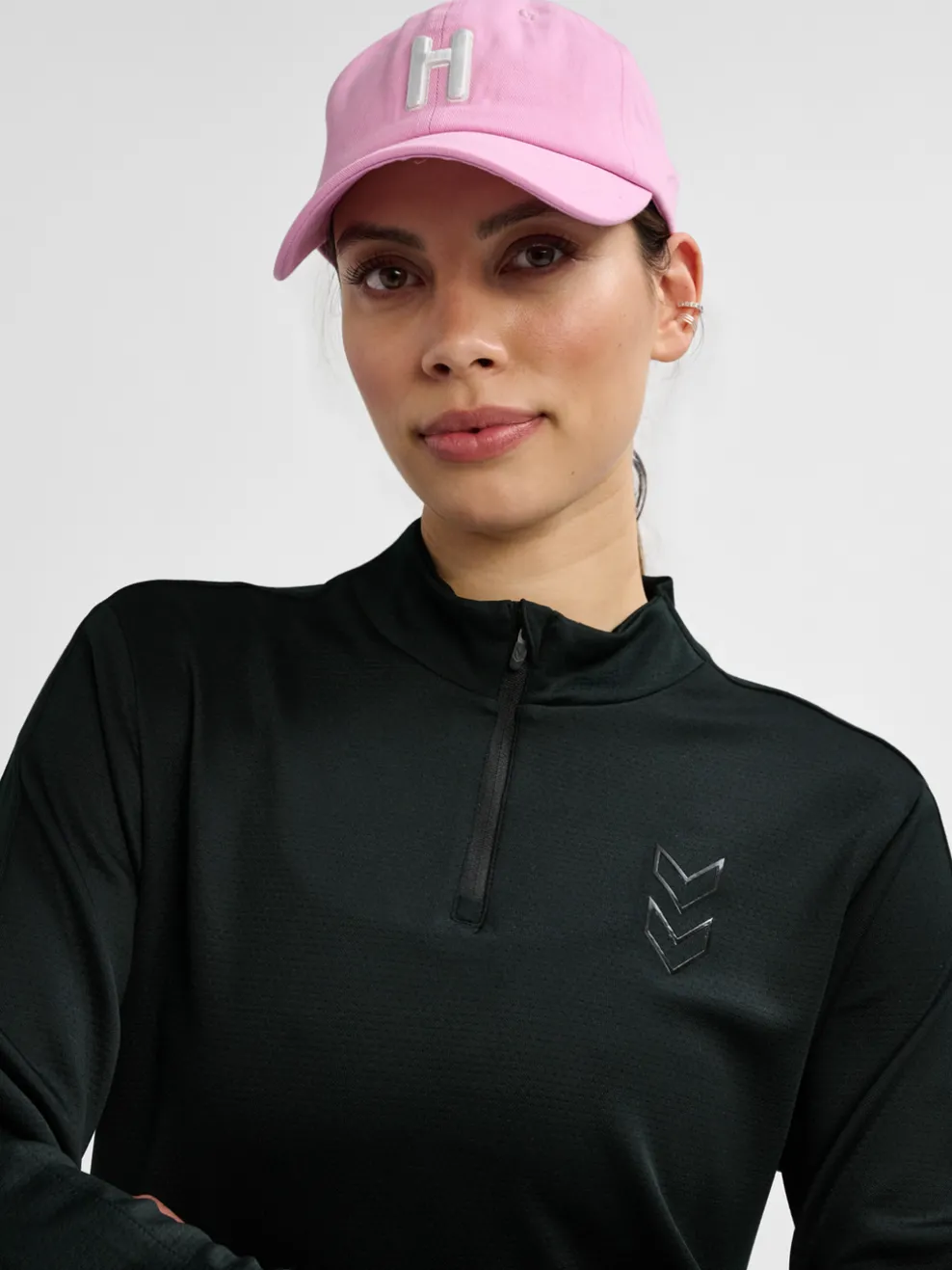 hmlACTIVE PL HALF ZIP WOMAN