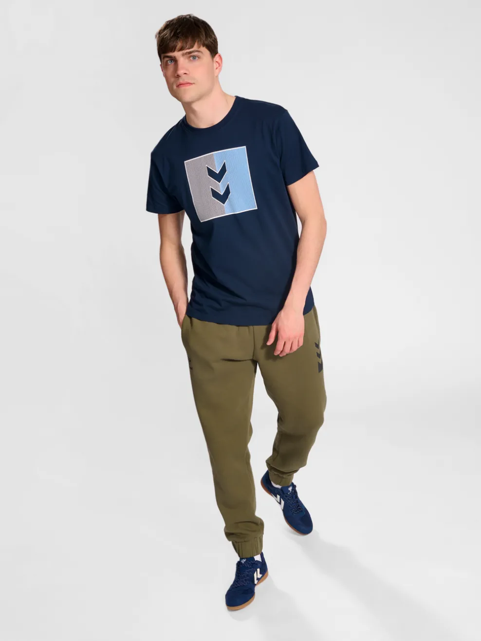 hmlACTIVE STRIPE CO TEE S/S