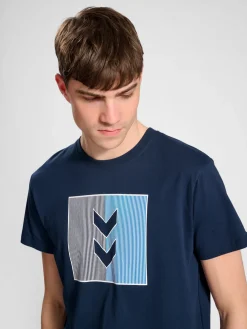 hmlACTIVE STRIPE CO TEE S/S