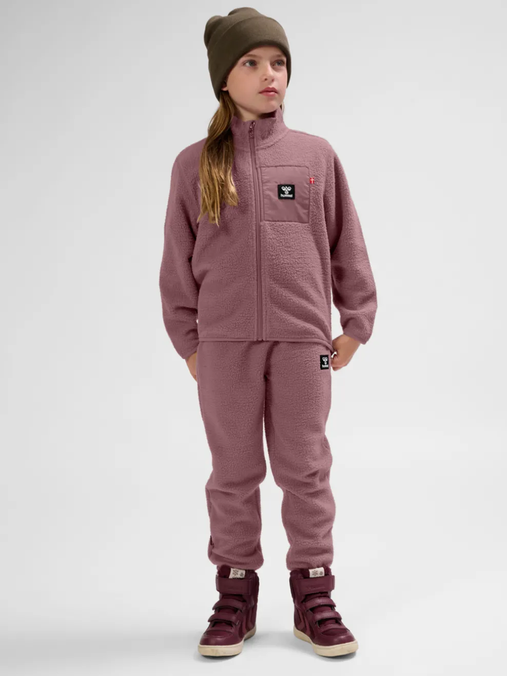 hmlATLAS FLEECE ZIP JACKET