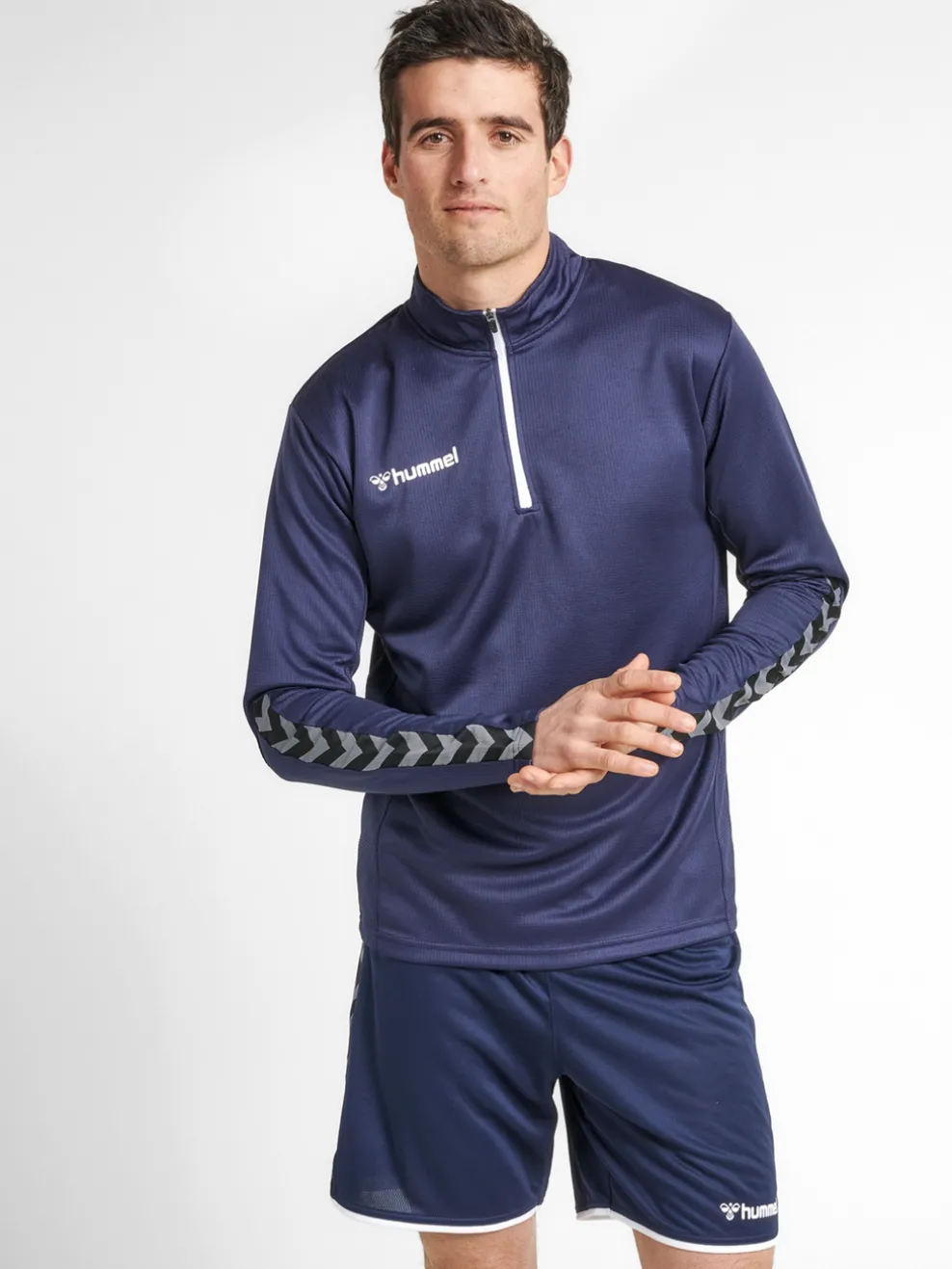 hmlAUTHENTIC HALF ZIP SWEATSHIRT