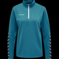 hmlAUTHENTIC HALF ZIP SWEATSHIRT WOMAN