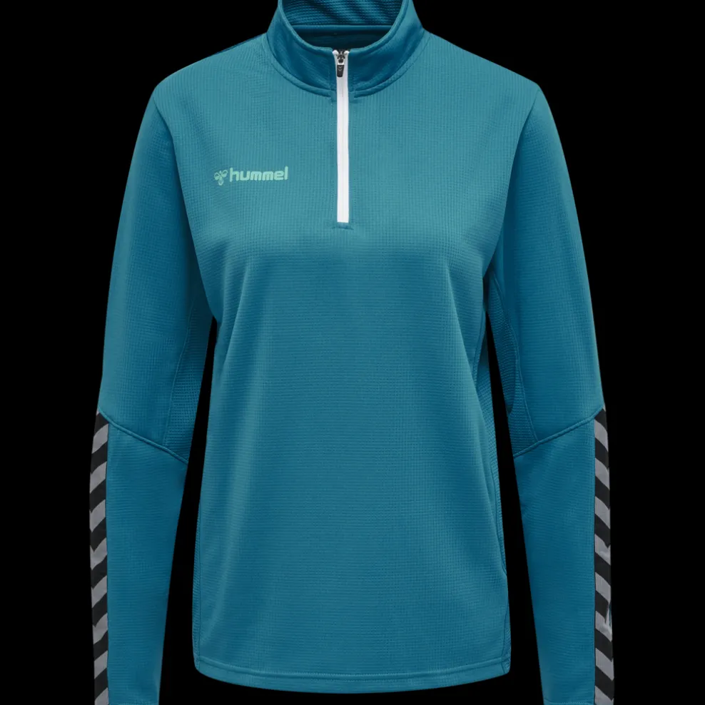 hmlAUTHENTIC HALF ZIP SWEATSHIRT WOMAN