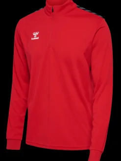 hmlAUTHENTIC HALF ZIP SWEAT