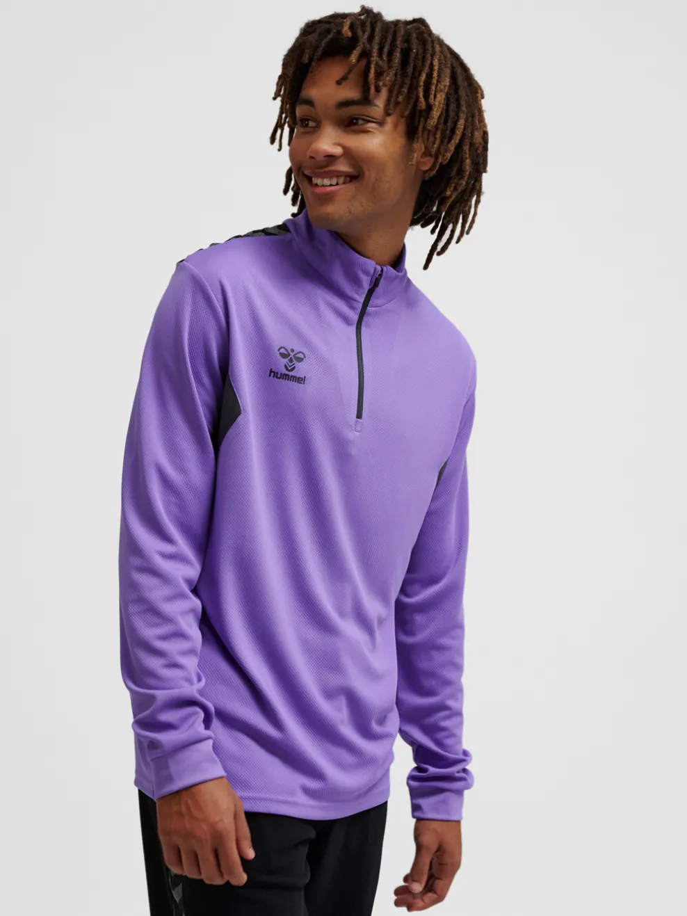hmlAUTHENTIC HALF ZIP SWEAT