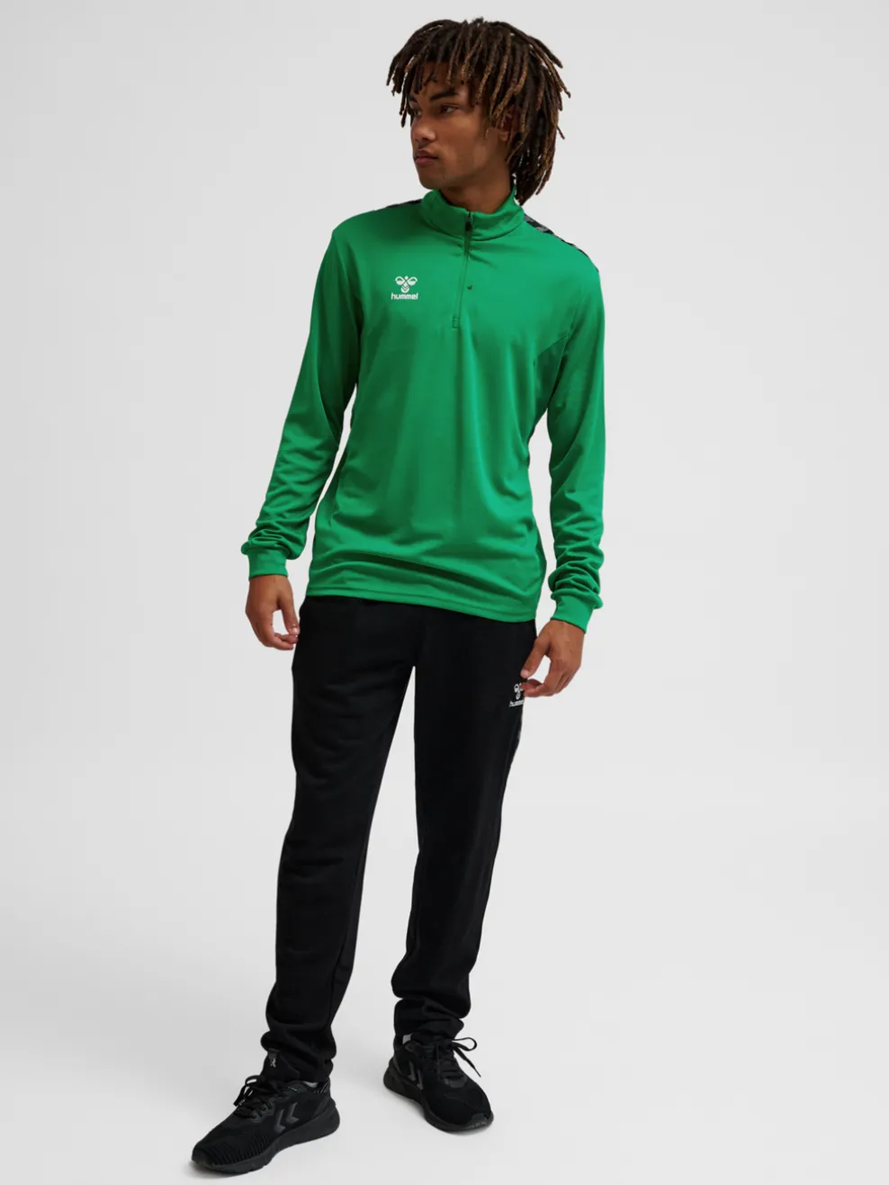 hmlAUTHENTIC HALF ZIP SWEAT