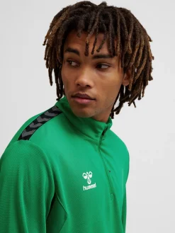 hmlAUTHENTIC HALF ZIP SWEAT