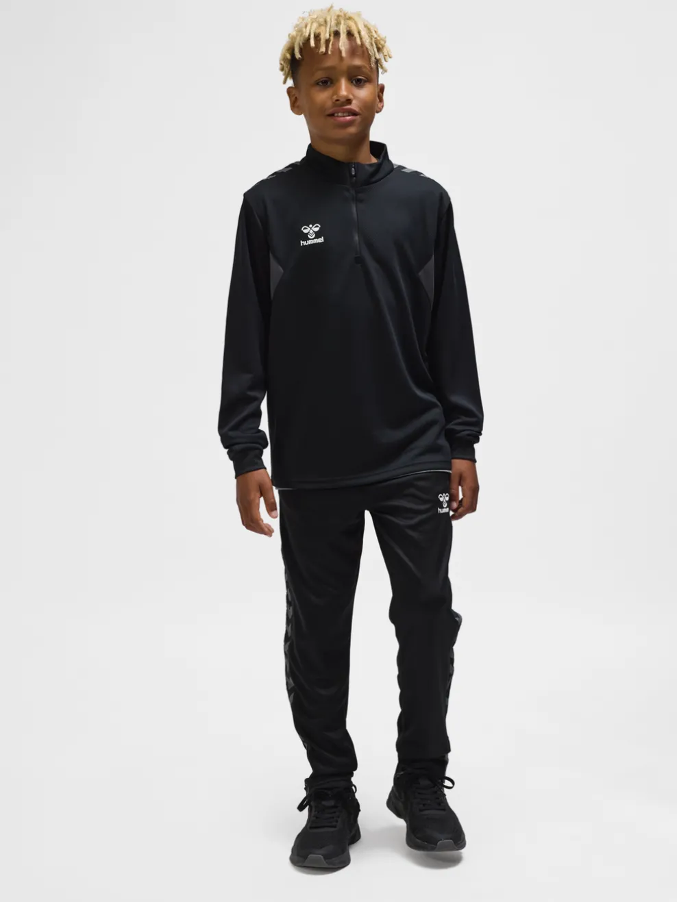 hmlAUTHENTIC HALF ZIP SWEAT KIDS