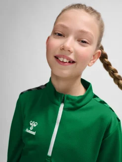 hmlAUTHENTIC HALF ZIP SWEAT KIDS