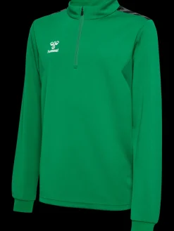 hmlAUTHENTIC HALF ZIP SWEAT KIDS
