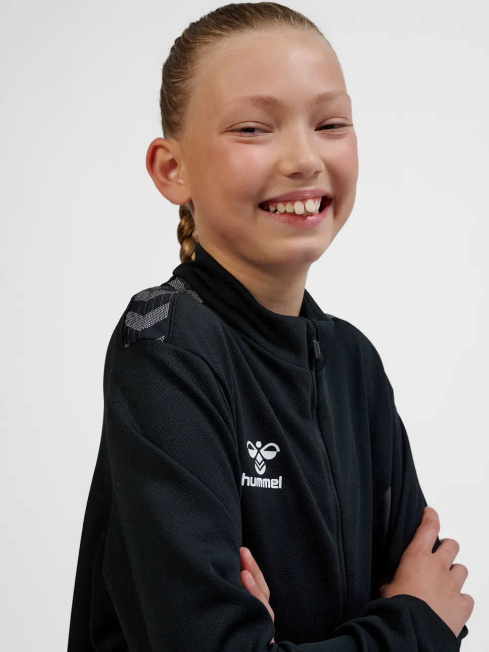 hmlAUTHENTIC PL ZIP JACKET KIDS