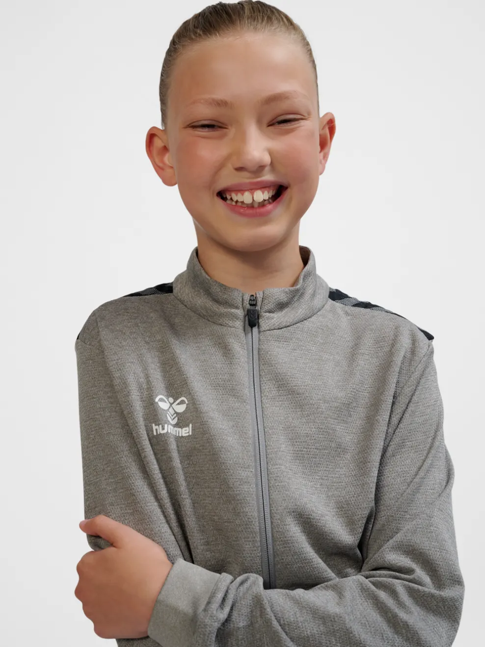 hmlAUTHENTIC PL ZIP JACKET KIDS