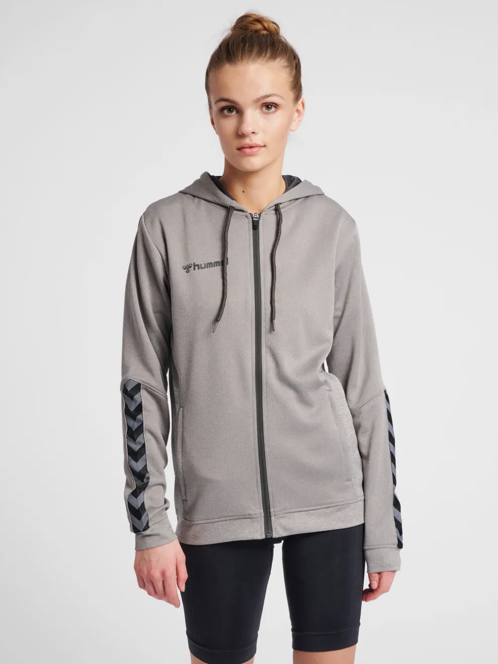 hmlAUTHENTIC POLY ZIP HOODIE WOMAN