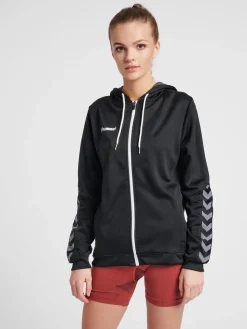 hmlAUTHENTIC POLY ZIP HOODIE WOMAN