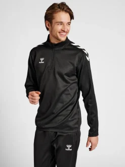 hmlCORE XK HALF ZIP POLY SWEAT