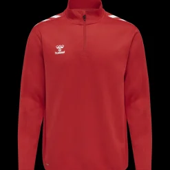 hmlCORE XK HALF ZIP POLY SWEAT