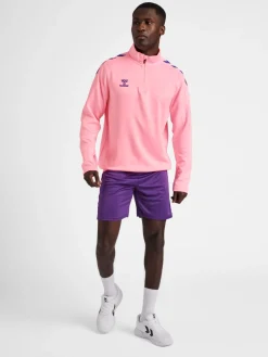 hmlCORE XK HALF ZIP POLY SWEAT