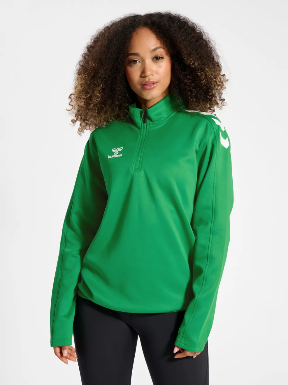 hmlCORE XK HALF ZIP POLY SWEAT
