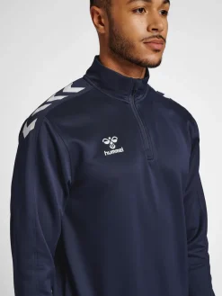 hmlCORE XK HALF ZIP POLY SWEAT