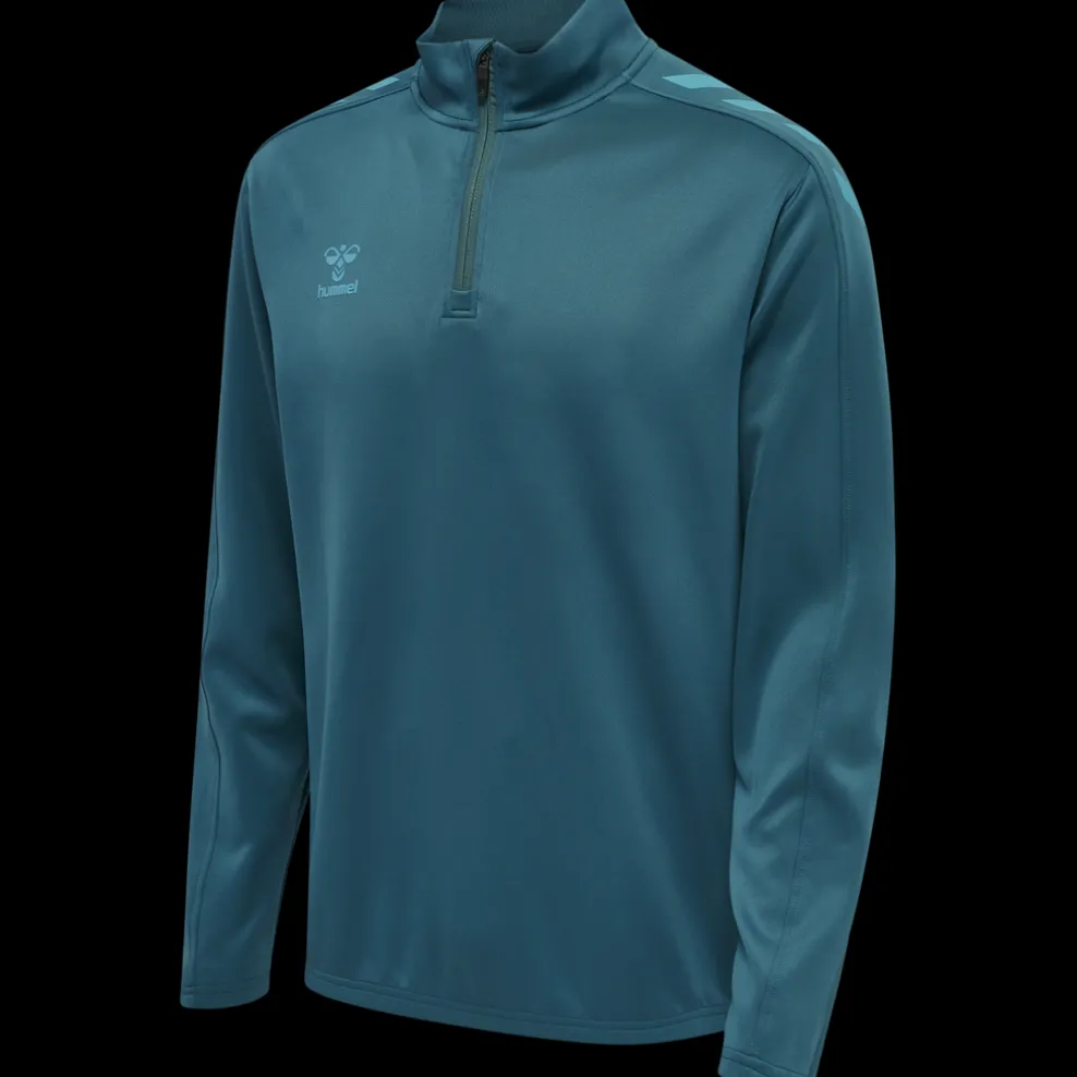 hmlCORE XK HALF ZIP POLY SWEAT