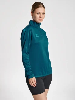 hmlCORE XK HALF ZIP SWEAT WOMAN