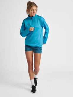hmlCORE XK HALF ZIP SWEAT WOMAN