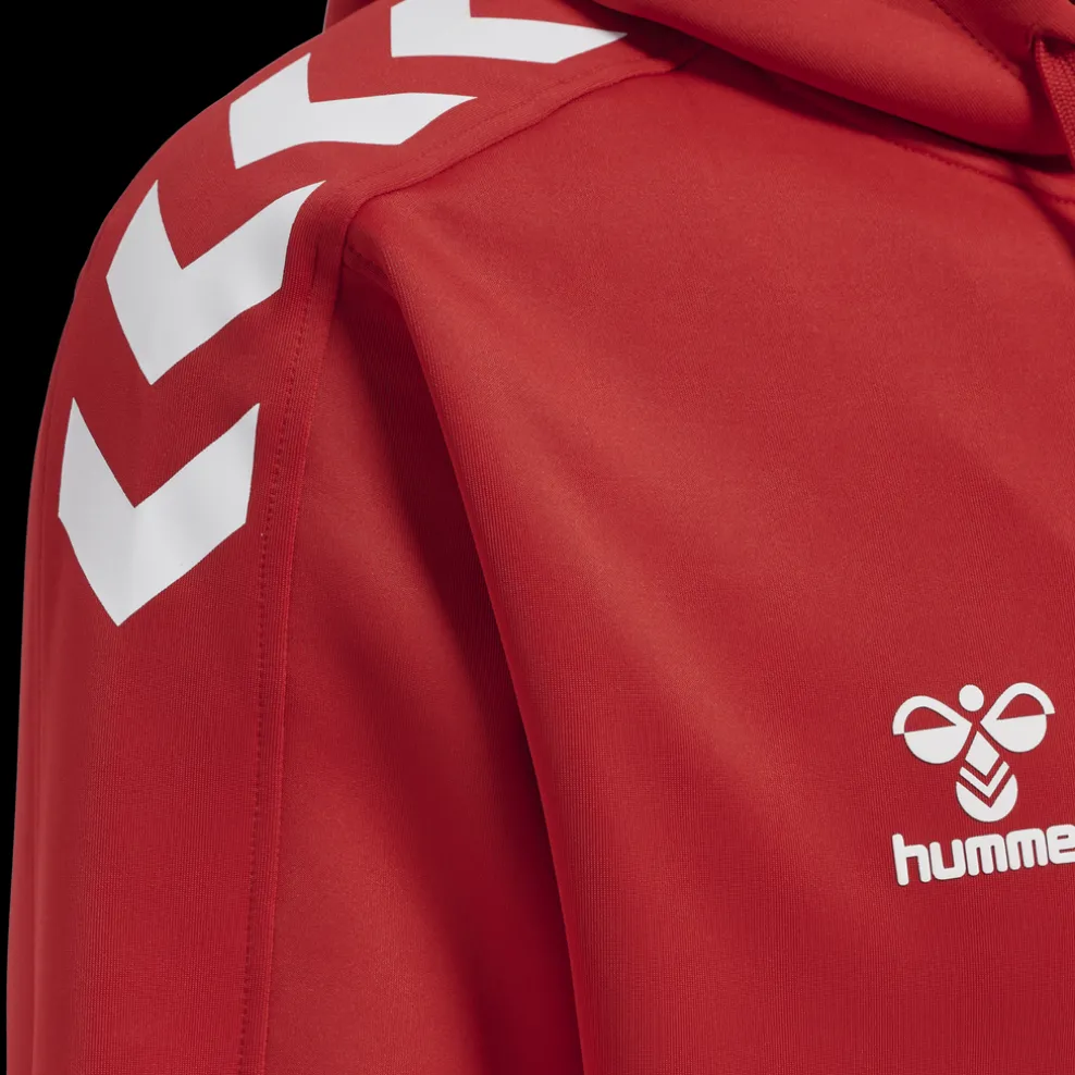 hmlCORE XK POLY ZIP HOOD SWEAT