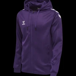 hmlCORE XK POLY ZIP HOOD SWEAT