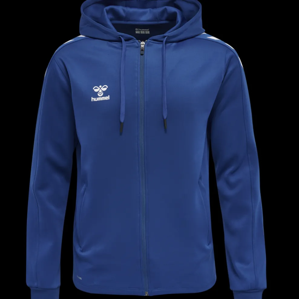 hmlCORE XK POLY ZIP HOOD SWEAT