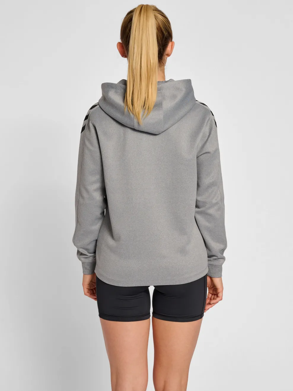 hmlCORE XK POLY ZIP HOOD SWEAT WOMA