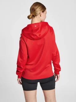hmlCORE XK POLY ZIP HOOD SWEAT WOMA