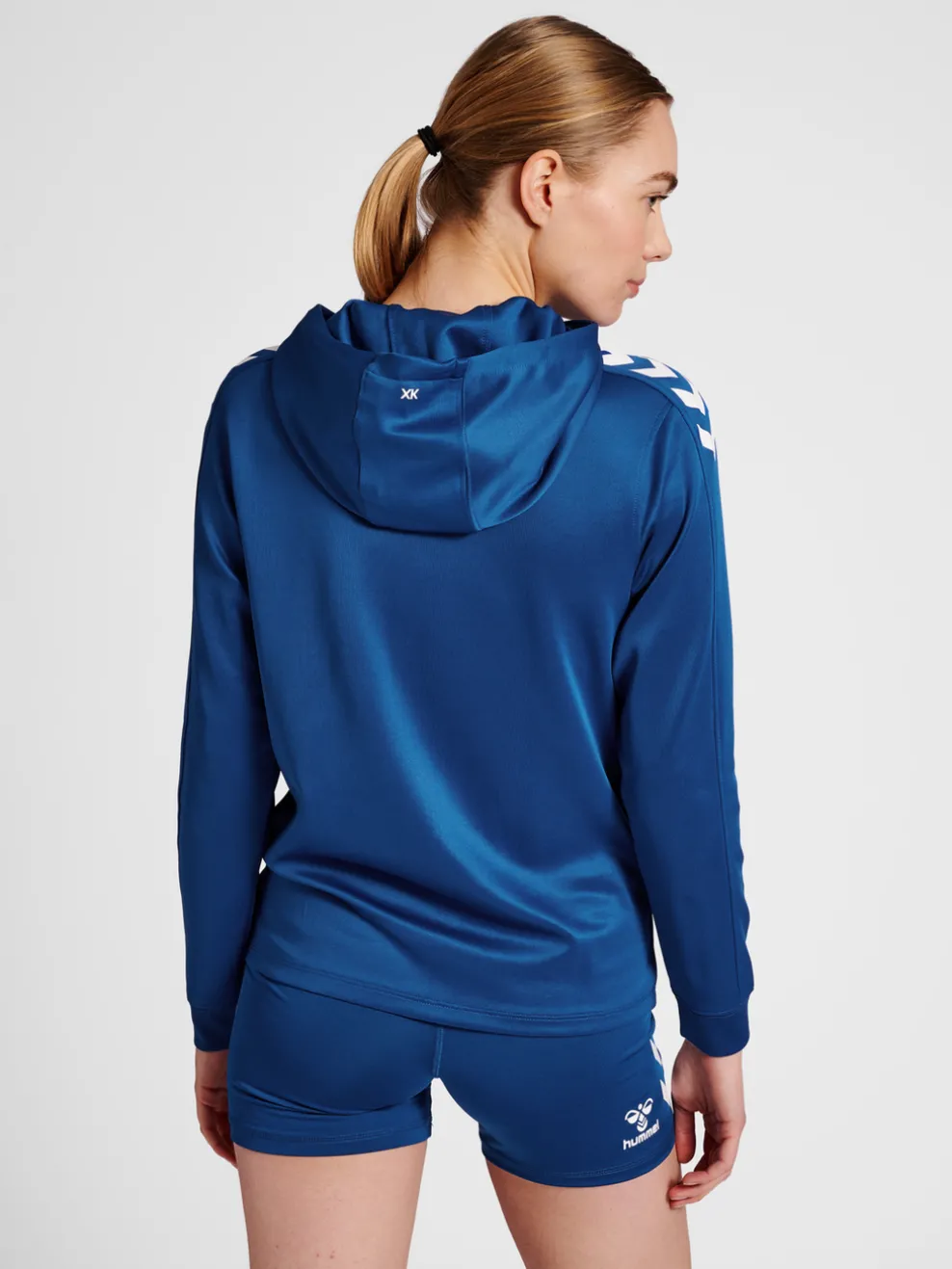 hmlCORE XK POLY ZIP HOOD SWEAT WOMA