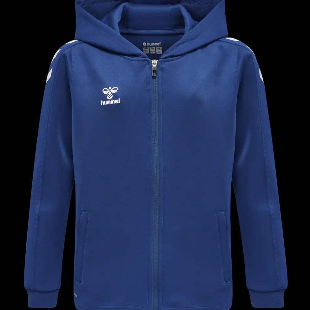 hmlCORE XK POLY ZIP HOOD SWEAT KIDS