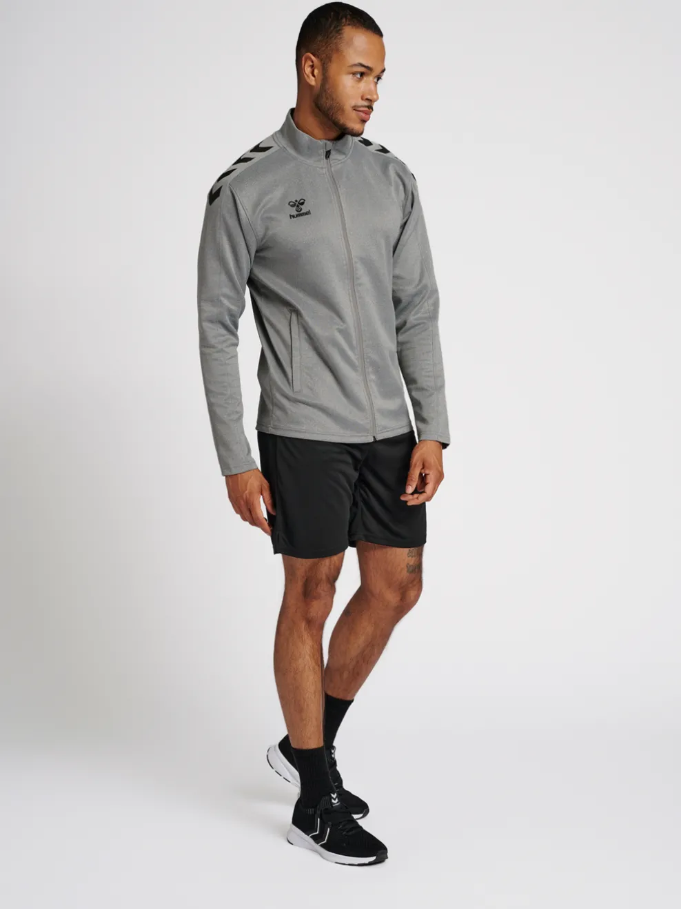 hmlCORE XK POLY ZIP SWEAT
