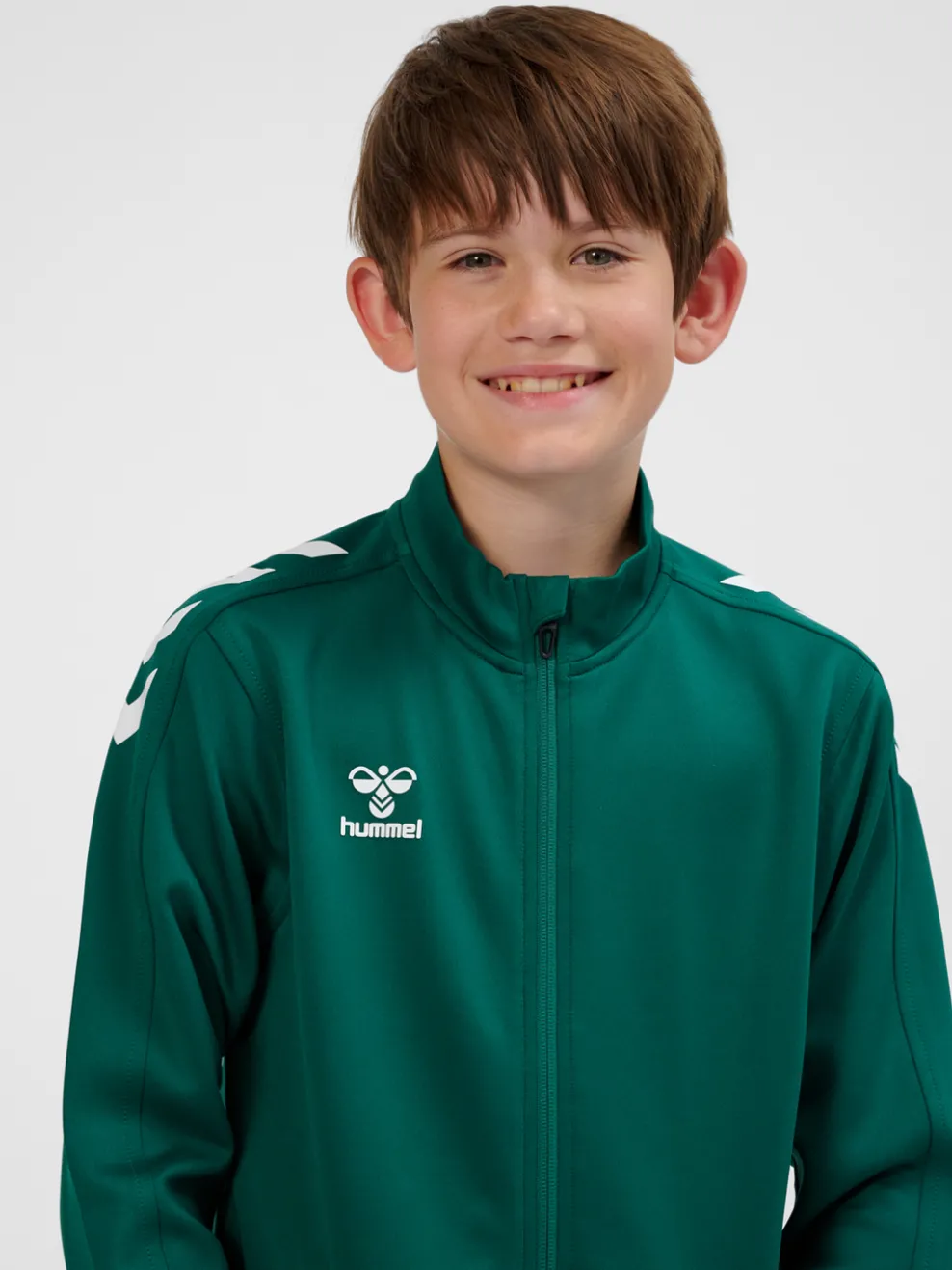 hmlCORE XK POLY ZIP SWEAT KIDS