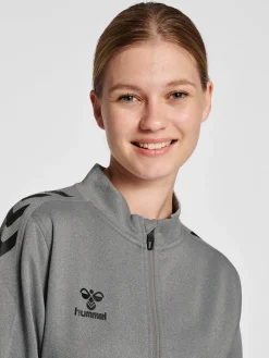 hmlCORE XK POLY ZIP SWEAT WOMAN