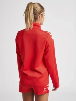 hmlCORE XK POLY ZIP SWEAT WOMAN