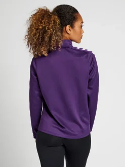 hmlCORE XK POLY ZIP SWEAT WOMAN