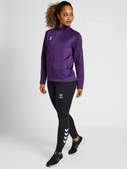 hmlCORE XK POLY ZIP SWEAT WOMAN