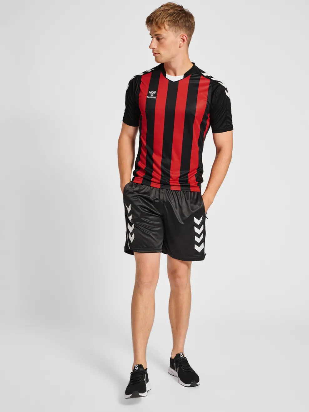 hmlCORE XK STRIPED JERSEY S/S