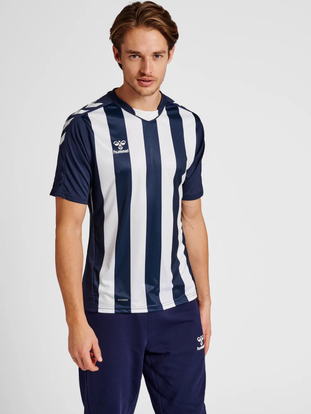 hmlCORE XK STRIPED JERSEY S/S