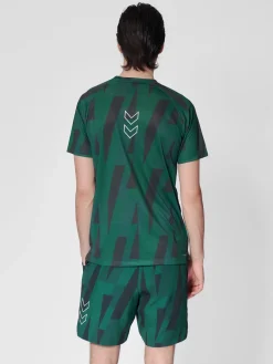 hmlCOURT AOP LIGHT WEIGHT T-SHIRT