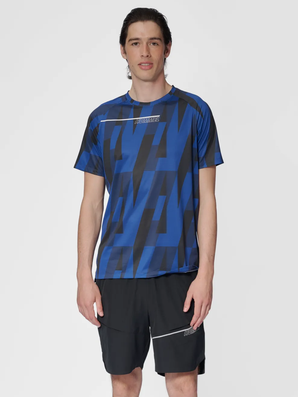 hmlCOURT AOP LIGHT WEIGHT T-SHIRT