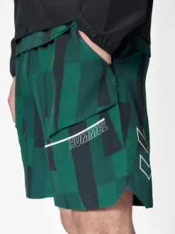 hmlCOURT AOP POCKET SHORTS